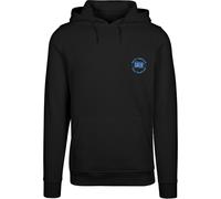 Kapuzenpullover MISTERTEE "MisterTee More Espressi Hoody", Herren, Gr. L, schwarz, 65% Baumwolle, 35% Polyester, mehrfarbig, normal, ohne Ausschnitt, Pullover Kapuzenpullover (36031041-L) schwarz