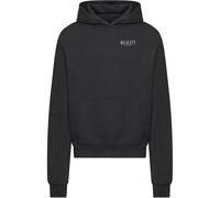Kapuzenpullover MISTERTEE "MisterTee Reality Ultra Heavy Cotton Box Hoody", Herren, Gr. M, schwarz, 100% Baumwolle, mehrfarbig, oversize, ohne Ausschnitt, Pullover Kapuzenpullover (77798767-M) schwarz