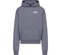 Kapuzensweatshirt MISTERTEE "MisterTee The Perfect Drift Ultra Heavy Cotton Box Hoody", Herren, Gr. S, grau (vintageblau), 100% Baumwolle, bedruckt, Rundhals, Sweatshirts (94502644-S) vintageblau