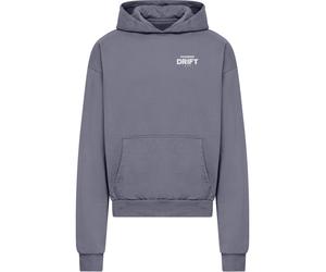 Kapuzenpullover MISTERTEE "MisterTee The Perfect Drift Ultra Heavy Cotton Box Hoody", Herren, Gr. XS, grau (vintageblau), 100% Baumwolle, mehrfarbig, oversize, ohne Ausschnitt, Pullover Kapuzenpullove