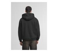 Kapuzenpullover MISTERTEE "MisterTee Think Different EMB Fluffy Hoody", Herren, Gr. XL, schwarz, 70% Baumwolle, 30% Polyester, bedruckt, Pullover Kapuzenpullover (74714941-XL) schwarz