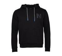 Kapuzenpullover NASSAU BEACH "NB231047", Herren, Gr. 56XXL, schwarz, 100% Baumwolle, Pullover Kapuzenpullover (16297136-XXL) schwarz