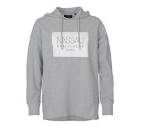 Langarmshirt NASSAU BEACH "NB231058" Gr. XS, grau (grau melange), Mädchen, 100% Baumwolle, Shirts (64148924-XS) grau melange