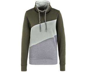 Kapuzenpullover OXMO "Hoodie OXAgda", Damen, Gr. S, grün (forest night), Obermaterial: 70% Baumwolle CO. 30% Polyester PES., Sweatshirts Kapuzenpullover (36480747-S) forest night