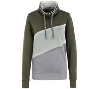 Kapuzenpullover OXMO "Hoodie OXAgda", Damen, Gr. XS, grün (forest night), Obermaterial: 70% Baumwolle CO. 30% Polyester PES., Sweatshirts Kapuzenpullover (36480747-XS) forest night