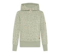 Kapuzenpullover OXMO "Hoodie OXBeate", Damen, Gr. S, grün (seagrass), Obermaterial: 55% Polyester PES. 45% Baumwolle CO., Pullover Kapuzenpullover (71086669-S) seagrass