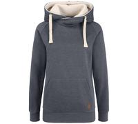 Kapuzenpullover OXMO "Hoodie OXJulia", Damen, Gr. XL, blau (navy teddy), Obermaterial: 60% Baumwolle CO. 40% Polyester PES., Sweatshirts Kapuzenpullover (29160336-XL) navy teddy