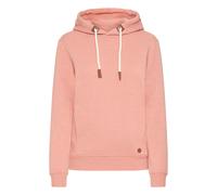 Kapuzenpullover OXMO "Hoodie OXMILLE", Damen, Gr. L, braun (cameo braun melange), Obermaterial: 55% Polyester PES. 45% Baumwolle CO., Pullover Kapuzenpullover (97162002-L) cameo braun melange