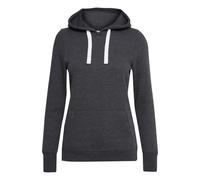 Kapuzenpullover OXMO "Hoodie OXOlive", Damen, Gr. M, grau (dunkelgrau melange), Obermaterial: 80% Polyester PES. 20% Baumwolle CO., Sweatshirts Kapuzenpullover (55432613-M) dunkelgrau melange