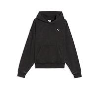 Kapuzenpullover PUMA "Boxy Washed Graphic Hoodie Erwachsene", Damen, Gr. M, schwarz, Obermaterial: 32% Polyester, 68% Baumwolle. Kapuzenfutter: 100% Baumwolle. Rippe: 96% Baumwolle, 4% Elasthan. Seite
