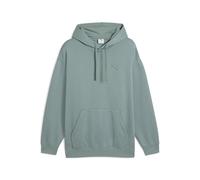 PUMA Erwachsene Essentials Elevated Hoodie L Green Moon