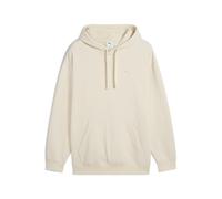 Kapuzenpullover PUMA "Essentials Elevated Hoodie Erwachsene", Damen, Gr. S, weiß (alpine snow weiß), Obermaterial: 34% Polyester, 66% Baumwolle; Kapuzenfutter: 100% Baumwolle; Rippe: 3% Elasthan, 97% 