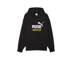 Kapuzenpullover PUMA "FUTURE.PUMA.ARCHIVE King Relaxed Hoodie Erwachsene", Herren, Gr. S, schwarz, Obermaterial: 100% Baumwolle. Ärmelbund: 4% Elasthan, 96% Baumwolle. Oberer Bund: 4% Elasthan, 96% Ba