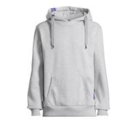Kapuzenpullover SALZHAUT "Hoodie HEFF", Herren, Gr. XXL, grau (grau melange), Obermaterial: 55% Baumwolle CO. 45% Polyester PES., Pullover Kapuzenpullover (60775341-XXL) grau melange