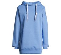 Kapuzenpullover SALZHAUT "Hoodie JULIANE", Damen, Gr. L, blau (ocean blau), Obermaterial: 55% Baumwolle CO. 45% Polyester PES., Pullover Kapuzenpullover (59277254-L) ocean blau