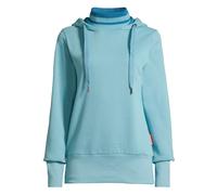 Kapuzenpullover SALZHAUT "Hoodie RÖÄEN", Damen, Gr. 3XL, blau (reef), Obermaterial: 80% Baumwolle CO. 20% Polyester PES., Pullover Kapuzenpullover (27141756-XXXL) reef