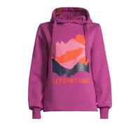 Kapuzenpullover SALZHAUT "Hoodie SABBELTRIENE", Damen, Gr. XS, lila (plum), Obermaterial: 80% Baumwolle CO. 20% Polyester PES., Pullover Kapuzenpullover (37215238-XS) plum