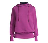Kapuzenpullover SALZHAUT "Hoodie SÄLWE", Damen, Gr. XS, lila (plum), Obermaterial: 80% Baumwolle CO. 20% Polyester PES., Pullover Kapuzenpullover (89535752-XS) plum