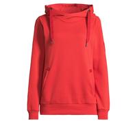 Kapuzenpullover SALZHAUT "Hoodie SÜNN", Damen, Gr. 3XL, rot (chilli rot), Obermaterial: 55% Baumwolle CO. 45% Polyester PES., Pullover Kapuzenpullover (78750012-XXXL) chilli rot