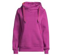 Kapuzenpullover SALZHAUT "Hoodie SÜNN", Damen, Gr. S, lila (plum), Obermaterial: 55% Baumwolle CO. 45% Polyester PES., Pullover Kapuzenpullover (92687743-S) plum