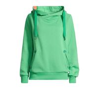 Kapuzenpullover SALZHAUT "Hoodie SÜNN", Damen, Gr. XL, grün (apple grün), Obermaterial: 55% Baumwolle CO. 45% Polyester PES., Pullover Kapuzenpullover (72589516-XL) apple grün