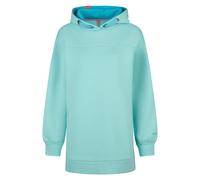 Kapuzenpullover SALZHAUT "Hoodie TIEKE", Damen, Gr. XL, blau (aqua), Obermaterial: 80% Baumwolle CO. 20% Polyester PES., Pullover Kapuzenpullover (25420768-XL) aqua