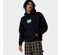 Kapuzenpullover SANTA CRUZ, Herren, Gr. M, schwarz, Obermaterial: 80% Baumwolle, 20% Polyester, normal, angesetztes Bündchen, Pullover Kapuzenpullover, aus Baumwolle und Polyester, mit Kapuze, normale