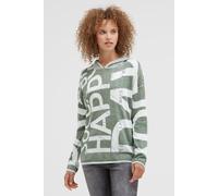 Kapuzenpullover SOCCX, Damen, Gr. 3XL, lake, Material: 100% Baumwolle, bedruckt, regular fit normal, Rundhals, eingesetzt Rippbündchen, Pullover Kapuzenpullover (14205507-XXXL) lake