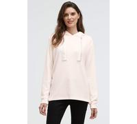 Kapuzenpullover SOCCX, Damen, Gr. XS, weiß, Material: 53% Viskose, 43% Polyester, 4% Elasthan, unifarben, regular fit normal, Rundhals, eingesetzt Bündchen, Pullover Kapuzenpullover, aus Feinstrick (7