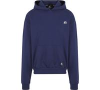 Kapuzenpullover STARTER BLACK LABEL "Starter Black Label Herren Starter Essential Oversize Hoody", Herren, Gr. S, dunkelblau, 100% Baumwolle, Pullover Kapuzenpullover (95669866-S) dunkelblau