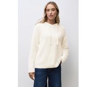 Street One Damen 3015548 Kuscheliger Kapuzenpullover, Soft beige, 36