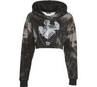 Kapuzensweatshirt THUG LIFE "Thug Life Thug Life Sky Hoodies", Damen, Gr. L, schwarz, grau, 100% Baumwolle, bedruckt, Sweatshirts (64667736-L) schwarz, grau