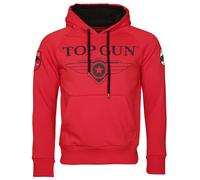 Kapuzenpullover TOP GUN "Defender TG20191012", Herren, Gr. 3xl, rot, Obermaterial: 60% Baumwolle, 40% Polyester; Lining: 100% Baumwolle, Rundhals, Pullover Kapuzenpullover (10552637-XXXL) rot