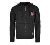 Kapuzenpullover TOP GUN "TG20213018" Gr. 52 (L), schwarz (black) Herren Pullover Hoodie Sweatshirt (62833266-L) black