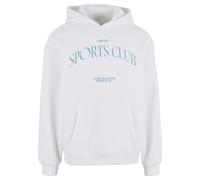 Kapuzenpullover "Upscale by Mister Tee Another Sports Club Fluffy Hoody", Herren, Gr. XL, weiß, 70% Baumwolle, 30% Polyester, UPSCALE BY MISTER TEE, mehrfarbig, loose fit, ohne Ausschnitt, Pullover Ka