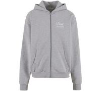 Kapuzenpullover "Upscale by Mister Tee Dangerous Grounds Oversize Zip Hoody", Herren, Gr. XL, erdgrau, 100% Baumwolle, UPSCALE BY MISTER TEE, Pullover Kapuzenpullover (64923807-XL) erdgrau