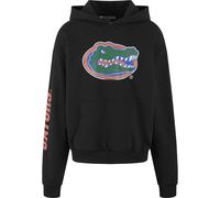 Kapuzenpullover "Upscale by Mister Tee Florida Gators Multi Logo Oversize Hoody", Herren, Gr. L, schwarz, 100% Baumwolle, UPSCALE BY MISTER TEE, mehrfarbig, normal, ohne Ausschnitt, Pullover Kapuzenpu