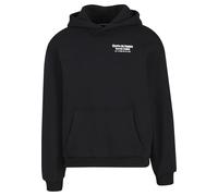 Kapuzenpullover "Upscale by Mister Tee Ghetto de France Fluffy Hoody", Herren, Gr. L, schwarz, 100% Baumwolle, UPSCALE BY MISTER TEE, mehrfarbig, loose fit, ohne Ausschnitt, Pullover Kapuzenpullover (