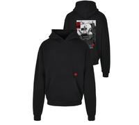 Kapuzenpullover "Upscale by Mister Tee Herren BRKLYN Hoodie", Herren, Gr. XXL, schwarz, 100% Baumwolle, UPSCALE BY MISTER TEE, unifarben, oversize, ohne Ausschnitt, Pullover Kapuzenpullover (28041217-