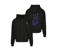 Mister Tee Grid Head Butterfly Oversize Kapuzenpullover