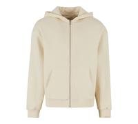 Kapuzenpullover "Upscale by Mister Tee One Step Away Fluffy Zip Hoody", Herren, Gr. 5XL, sandweiß, 70% Baumwolle, 30% Polyester, UPSCALE BY MISTER TEE, mehrfarbig, normal, ohne Ausschnitt, Pullover Ka