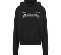 Kapuzenpullover "Upscale by Mister Tee Only Members Oversize Hoody", Herren, Gr. L, schwarz, 100% Baumwolle, UPSCALE BY MISTER TEE, mehrfarbig, oversize, ohne Ausschnitt, Pullover Kapuzenpullover (375