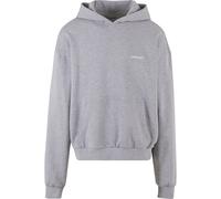 Kapuzenpullover "Upscale by Mister Tee Upscale Core EMB Oversize Hoody", Herren, Gr. S, grau, 100% Baumwolle, UPSCALE BY MISTER TEE, mehrfarbig, oversize, ohne Ausschnitt, Pullover Kapuzenpullover (38