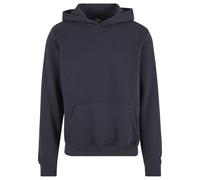 Kapuzenpullover URBAN CLASSICS "Urban Classics Basic Essential Hoody", Herren, Gr. 5XL, navy, 50% Baumwolle, 50% Polyester, unifarben, normal, ohne Ausschnitt, Pullover Kapuzenpullover (17141032-5XL)