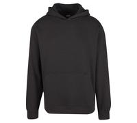 Kapuzenpullover URBAN CLASSICS "Urban Classics Basic Essential Hoody", Herren, Gr. XL, schwarz, 50% Baumwolle, 50% Polyester, unifarben, normal, ohne Ausschnitt, Pullover Kapuzenpullover (15993635-XL)