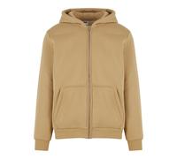 Urban Classics Herren Sweatshirt TB7165 – Bonded Sherpa Zip Hoody – Unionbeige, Größe S