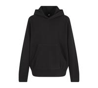 Kapuzenpullover URBAN CLASSICS "Urban Classics Boys Light Terry Hoody", Herren, Gr. 122/128, schwarz, 100% Baumwolle, unifarben, Pullover Kapuzenpullover (19239908-122)