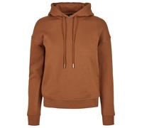 Kapuzenpullover URBAN CLASSICS "Urban Classics Damen Ladies Hoody", Damen, Gr. 5XL, toffee, 63% Baumwolle, 37% Polyester, unifarben, normal, ohne Ausschnitt, Pullover Kapuzenpullover (75121150-5XL) to
