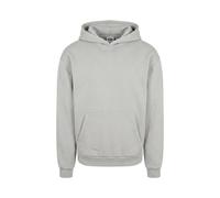Kapuzenpullover URBAN CLASSICS "Urban Classics Fluffy Hoody", Herren, Gr. XL, lightgrau, 70% Baumwolle, 30% Polyester, unifarben, normal, ohne Ausschnitt, Pullover Kapuzenpullover (35094965-XL) lightg
