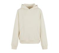 Kapuzensweatshirt URBAN CLASSICS "Urban Classics Girls Light Terry Oversized Hoodie", Mädchen, Gr. 146/152, sandweiß, 100% Baumwolle, unifarben, Sweatshirts (23498022-146) sandweiß